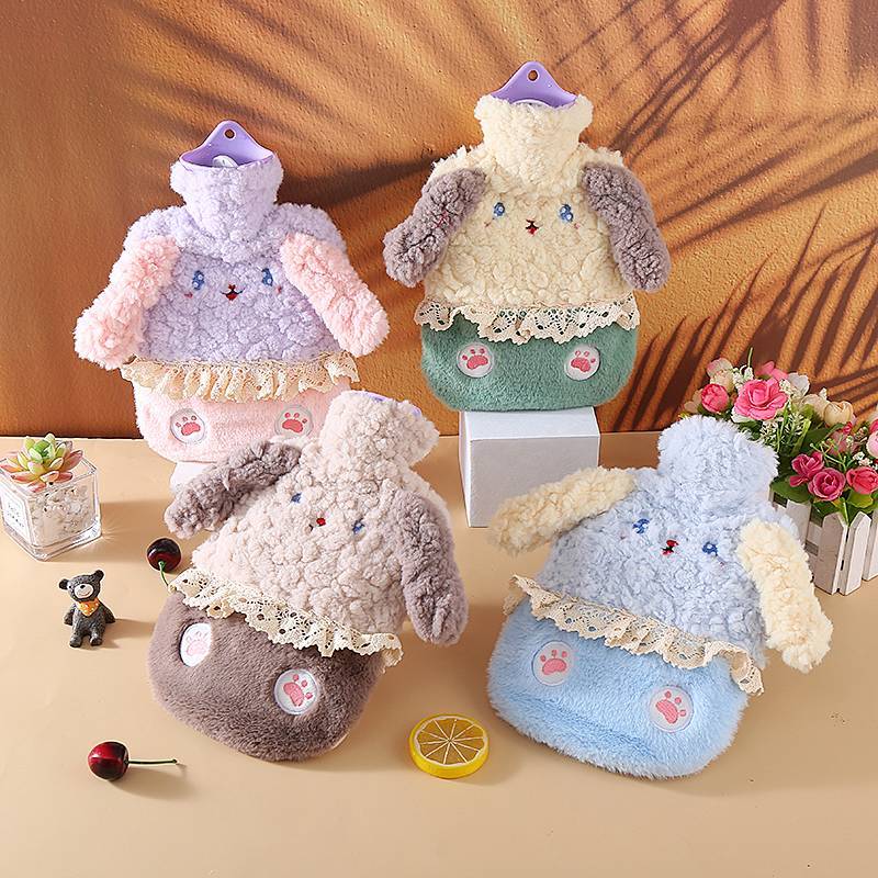 Hot Water Bag Thickened PVC Hot-Water Bag Hot Compress Warm Waist Back Abdomen Winter Warm Bed Water