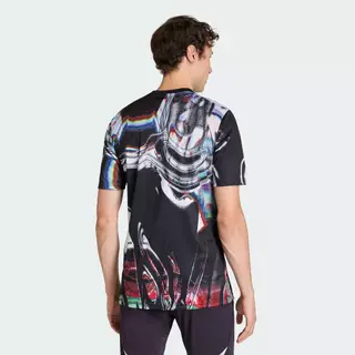 adidas ฟุตบอล เสื้อวอร์มก่อนแข่ง Manchester United 25/26 ผู้ชาย สีดำ KA6419