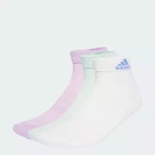 adidas ไลฟ์สไตล์ ถุงเท้ากีฬาหุ้มข้อนุ่มสบาย (3 คู่) Unisex สีม่วง JW2769