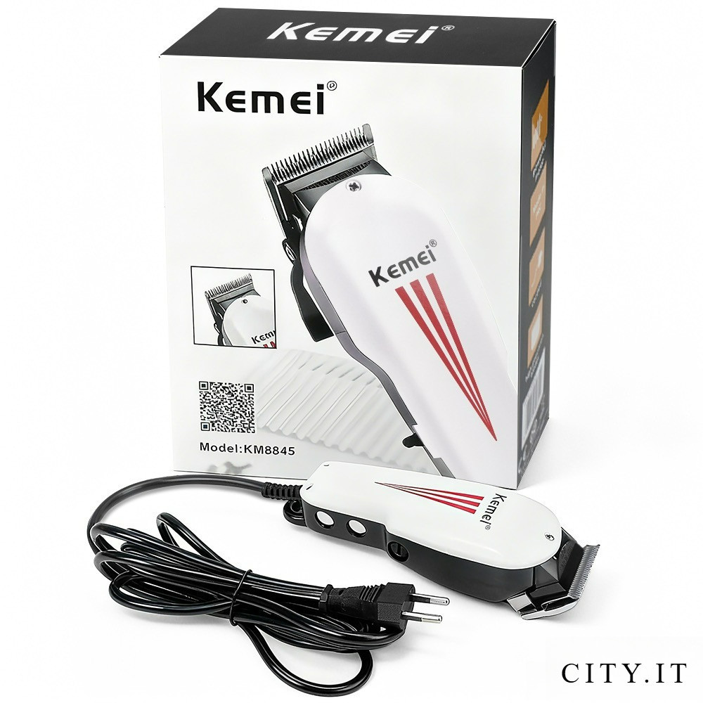 KEMEI KM-8845 ปัตตาเลียนตัดผม แบตตาเลี่ยนตัดผม KM-8845 แข็งแรง ทนทาน สีสันสวยงาม ของแถมในกล่อง