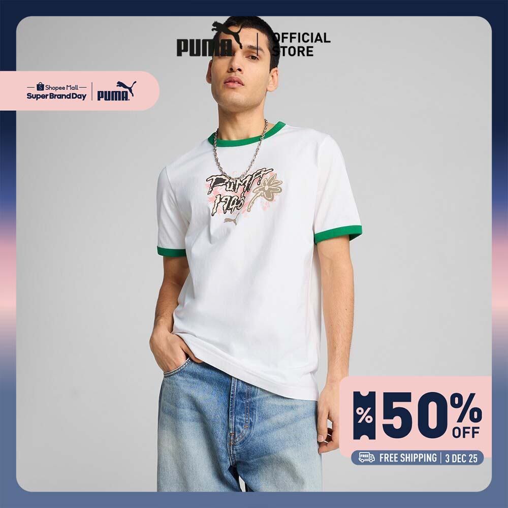 PUMA PRIME/SELECT - FUTURE.PUMA.ARCHIVE เสื้อยืด สำหรับผู้ชาย สีขาว - 62968952