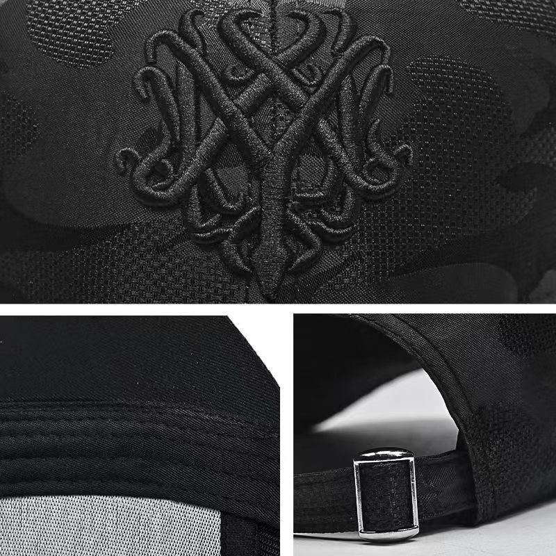 หมวกเบสบอลสไตล์เกาหลี ไซส์หัวใหญ่ สวมใส่ง่าย เหมาะสำหรับทุกฤดูกาล - รูปที่ 3