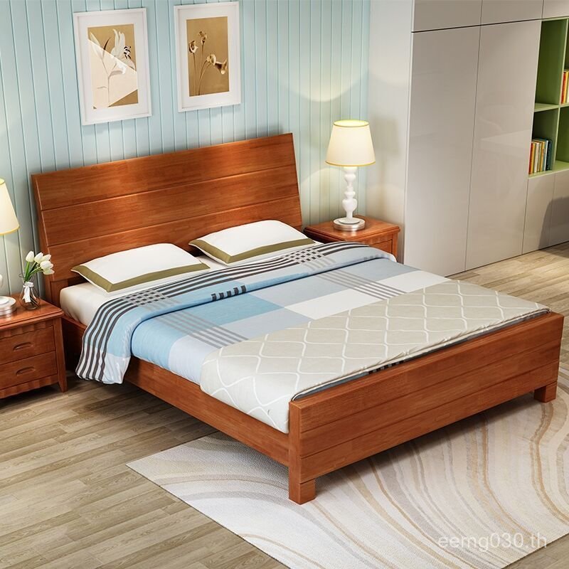 Mi เช่า Room Mi 1.2 โรงแรมเตียงไม้เนื้อแข็งห้องนอนสไตล์จีนสมัยใหม่ 1.8m เฟอร์นิเจอร์ 1.51.35m 1 DMVN