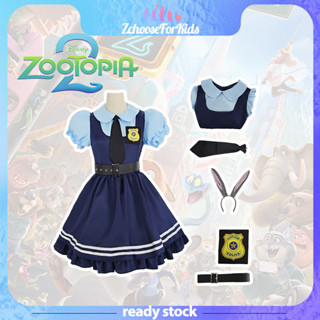 🐰🇹🇭[พร้อมส่ง]🇹🇭 ชุดคอสเพลย์ Judy Hopps จาก Zootopia แบบตัวละ…