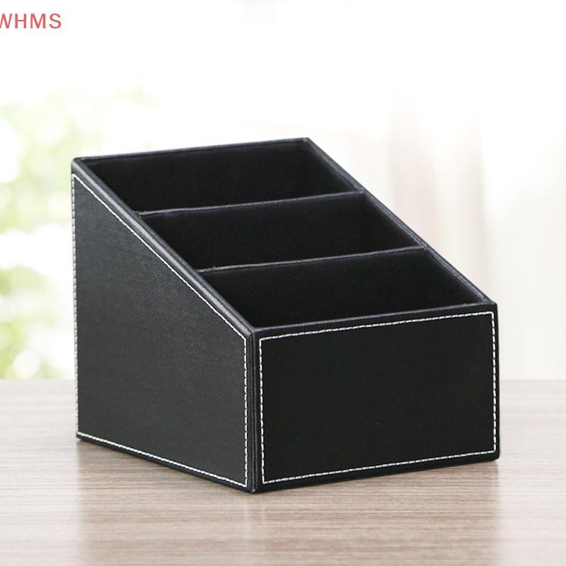 (WHMS) ที่วางรีโมทคอนโทรลหนัง Desktop Organizer กล่องเก็บสําหรับ TV Guide Mail โทรศัพท์สํานักงาน Sor