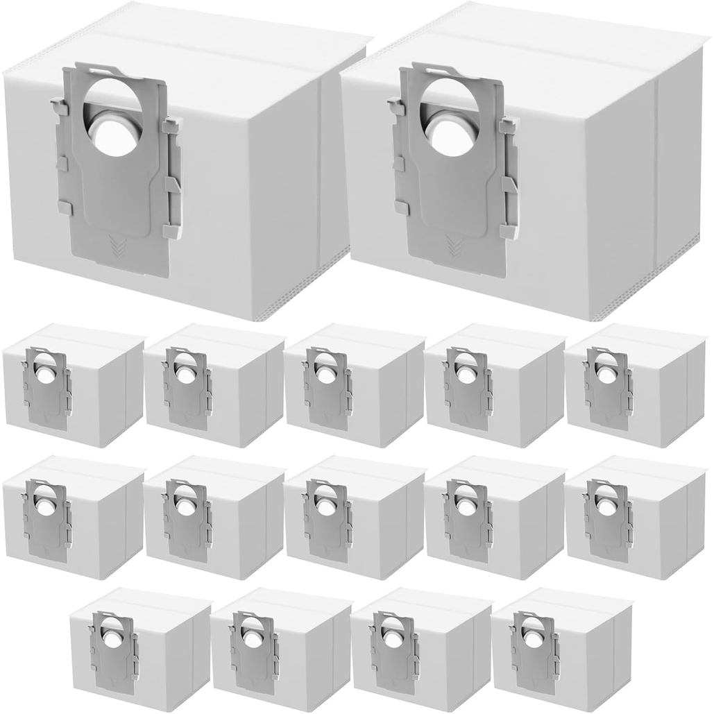 16 แพ็ค Q7 Q5 ถุงเก็บฝุ่นสําหรับ Roborock Q7 M5+, Q10 S5+/Q10 X5+, S8+, S8 Pro Ultra, Q7 Max+/Max, Q