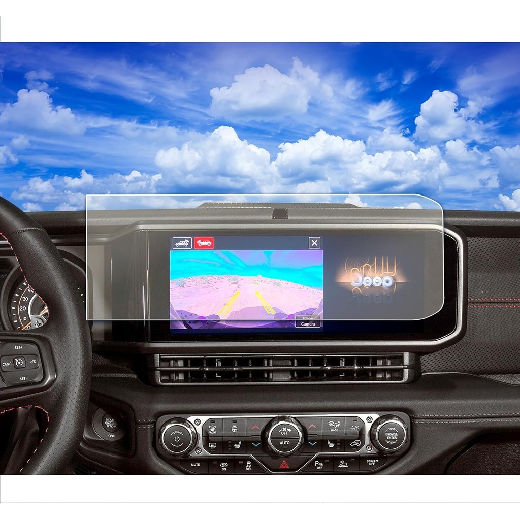 Matte 2024 2025 Jeep Wrangler Gladiator ป้องกันหน้าจอ Anti Glare สําหรับ 2024 Jeep Wrangler JL Gladi