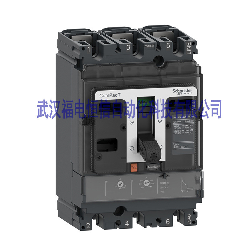 C10F3TM025 Schneider NSX Series เปลือกพลาสติก Circuit Breaker NSX100F36kA AC 3P3D 25A TMD CVSF