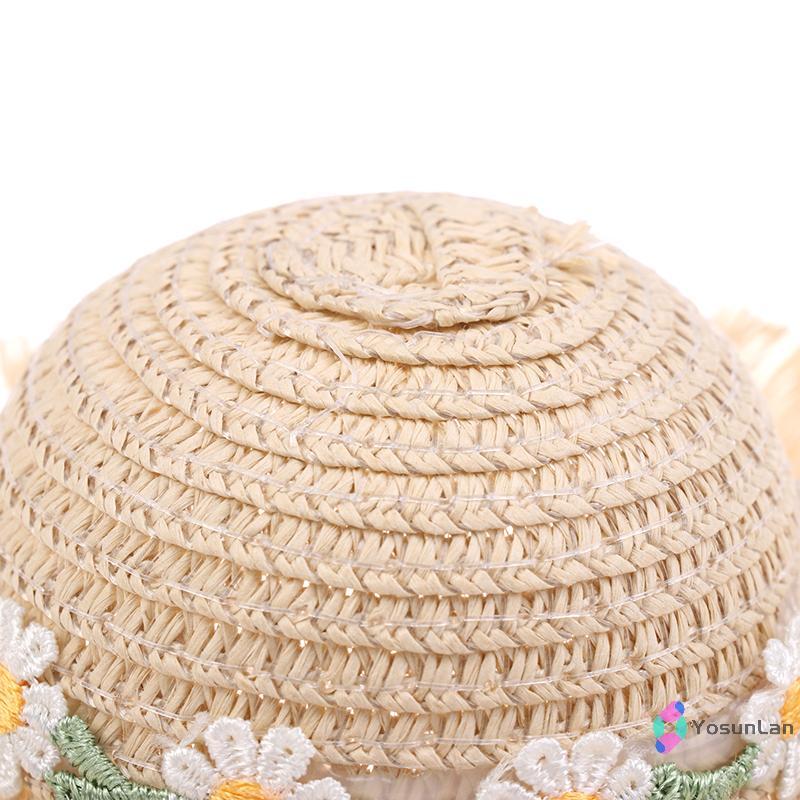 YosunLan] ตุ๊กตา Handmade หมวก Sun สําหรับ 1/6 ตุ๊กตาอุปกรณ์เสริมตุ๊กตาน่ารักหมวกโบว์ตกแต่งตุ๊กตาหมวกเด็กของขวัญใหม่ - รูปที่ 5