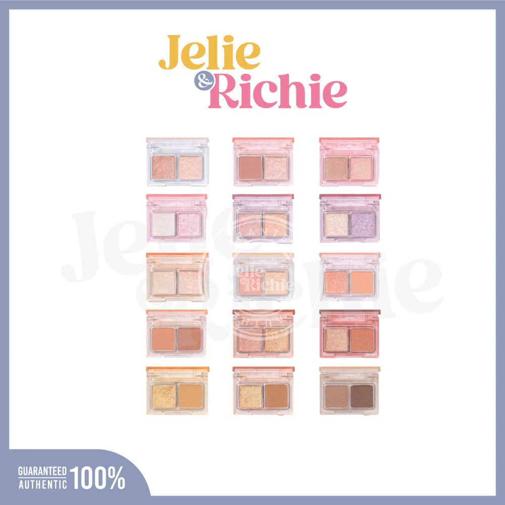 โฟร์ยูทู ฟอร์ ยู ทู อายแชโดว์ ดูโอ้ พาเลตต์ 1.8g 4U2 COSMETICS For You Too Eyeshadow Duo Palette 1.8