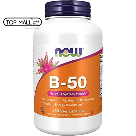 NOW Foods, B-100, 100 Veg Capsules/250 Veg Capsules