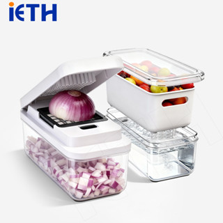 iETH 13-in-1 สับผัก Dicer - เครื่องเตรียมอาหารมัลติฟังก์ชั่น…