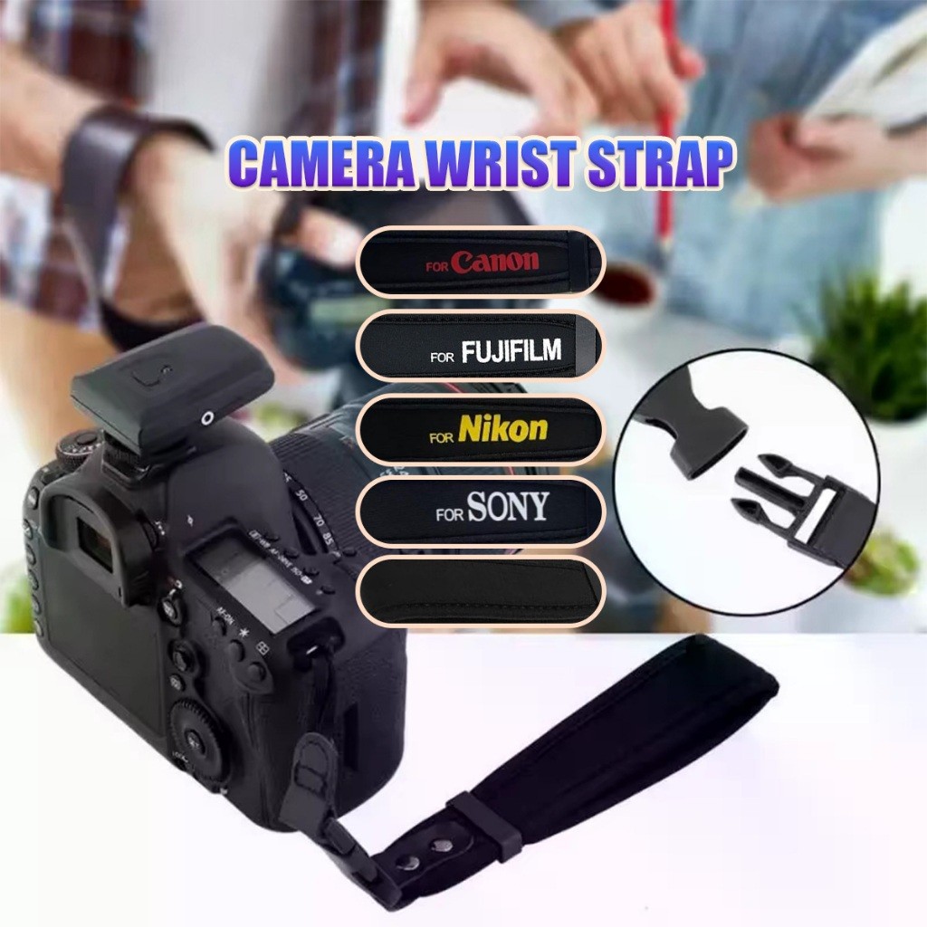 ของมาใหม่！Wrist Strap สายคล้องกล้อง Hand Strap วัสดุEVA รับน้ำหนักไม่เกิน2กก. จัดเก็บง่าย ป้องกันการตกหล่น - รูปที่ 2
