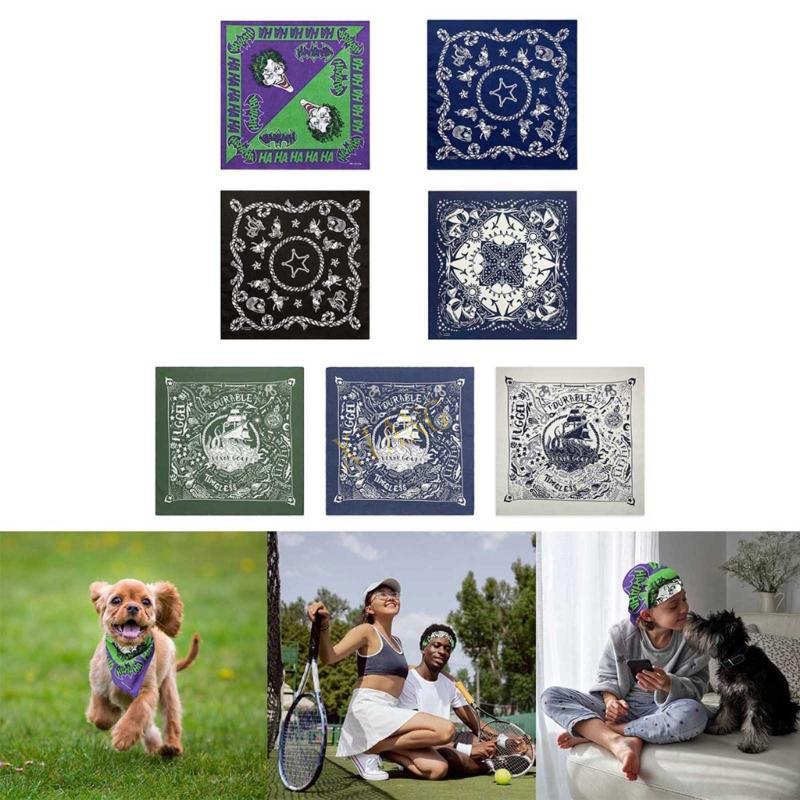 ผ้าโพกหัว.Unisex Bandana สไตล์Street Dance สำหรับผู้ใหญ่