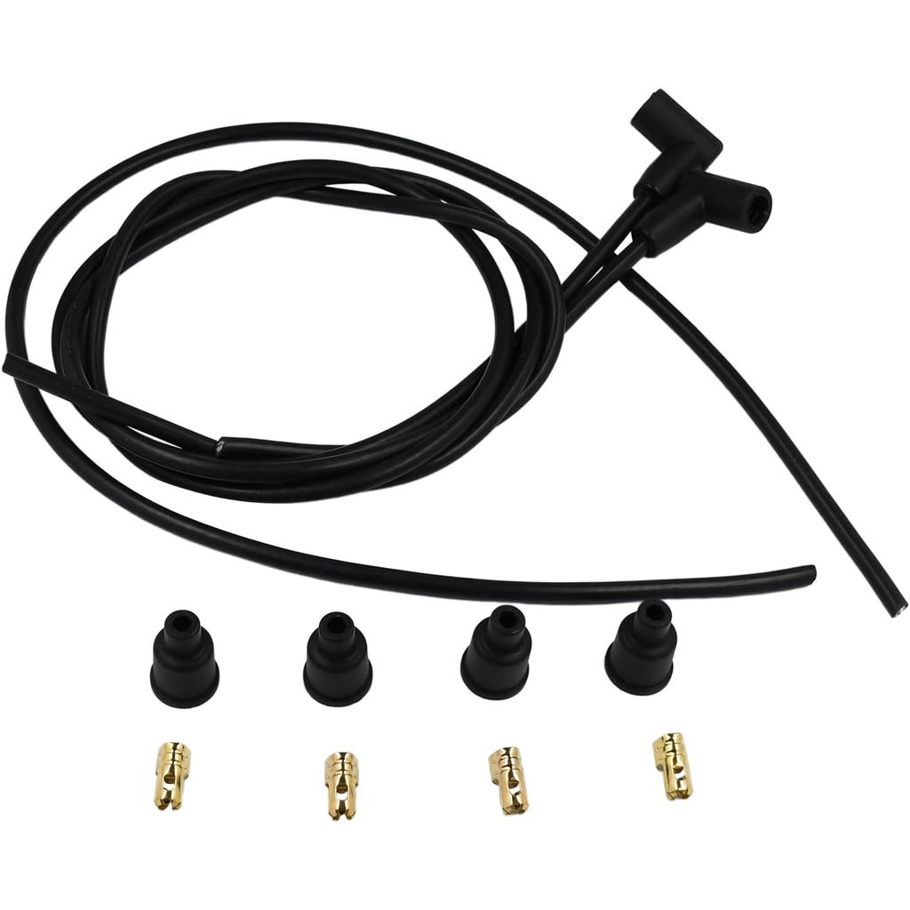 หัวเทียนชุดสายไฟ JDS643 ใช้งานร่วมกับ John Deere รถแทรกเตอร์รุ่น A AI AO AR B BO BR DG GP GPO HL LA 