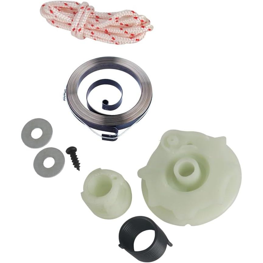 Chainsaw Recoil Starter Pulley Spring Kit สําหรับ Poulan PP4218 PP4620AV PPB4018 SM4218AV สําหรับ Re