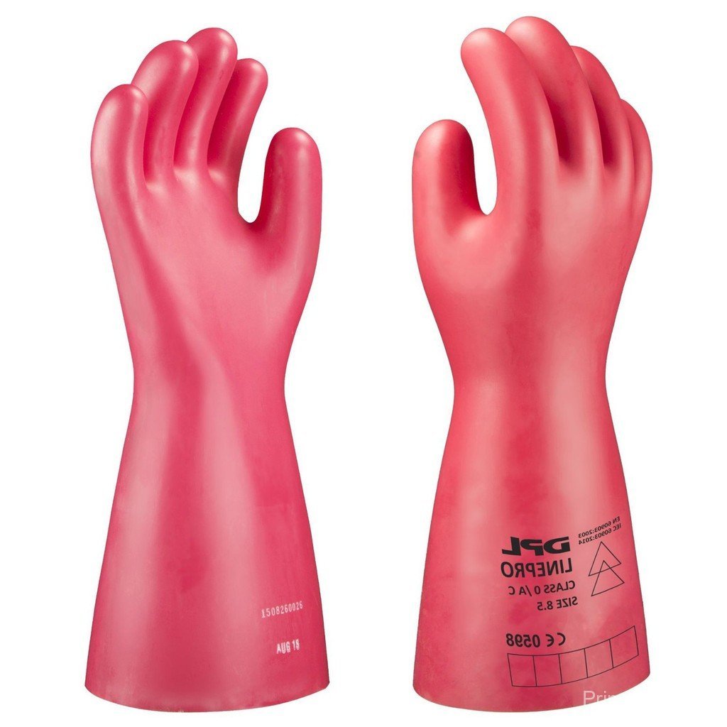 Doudianxia ถุงมือฉนวนกันความร้อนช่างไฟฟ้าแรงดันสูงเฉพาะ 10 ยาง 12kv35kv380 ทํางานไฟฟ้าถุงมือป้องกันไ