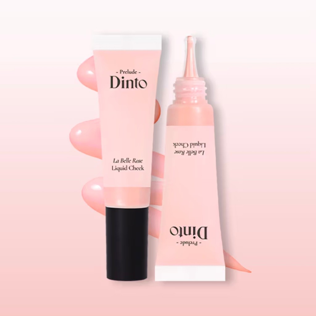 บลัช blush เกาหลี Daiso Daiso Cooperation dinto Natural Moisturizing Luster Monochrome Blush Liquid 