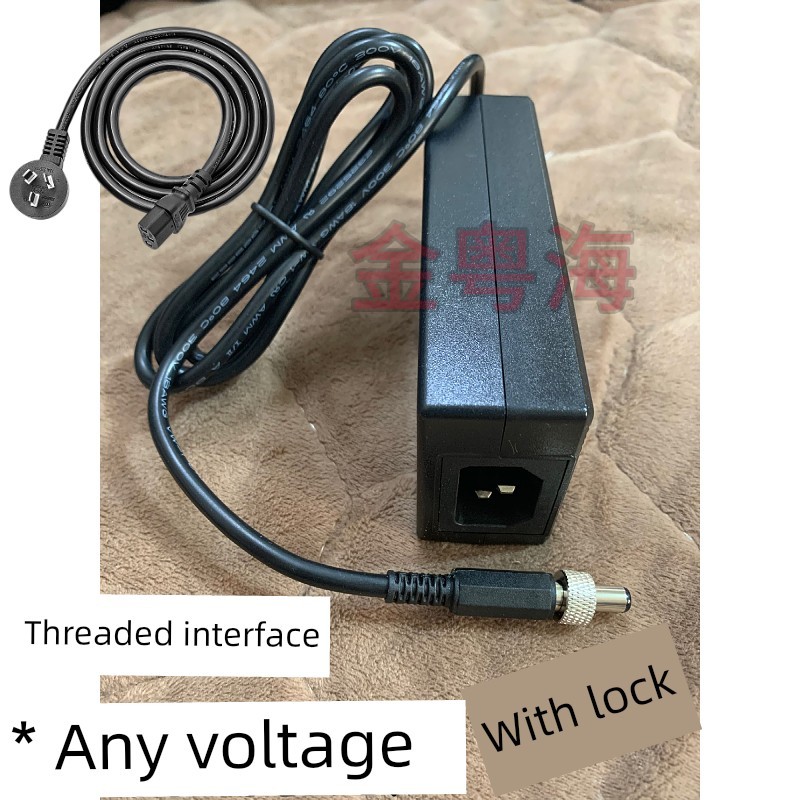 ปลั๊กไฟ ปลั๊กไฟ panasonic 5V9V12V24V19V อะแดปเตอร์ไฟเชื่อมต่อแบบเกลียวป้องกันการถอดสายชาร์จพร้อมล็อค