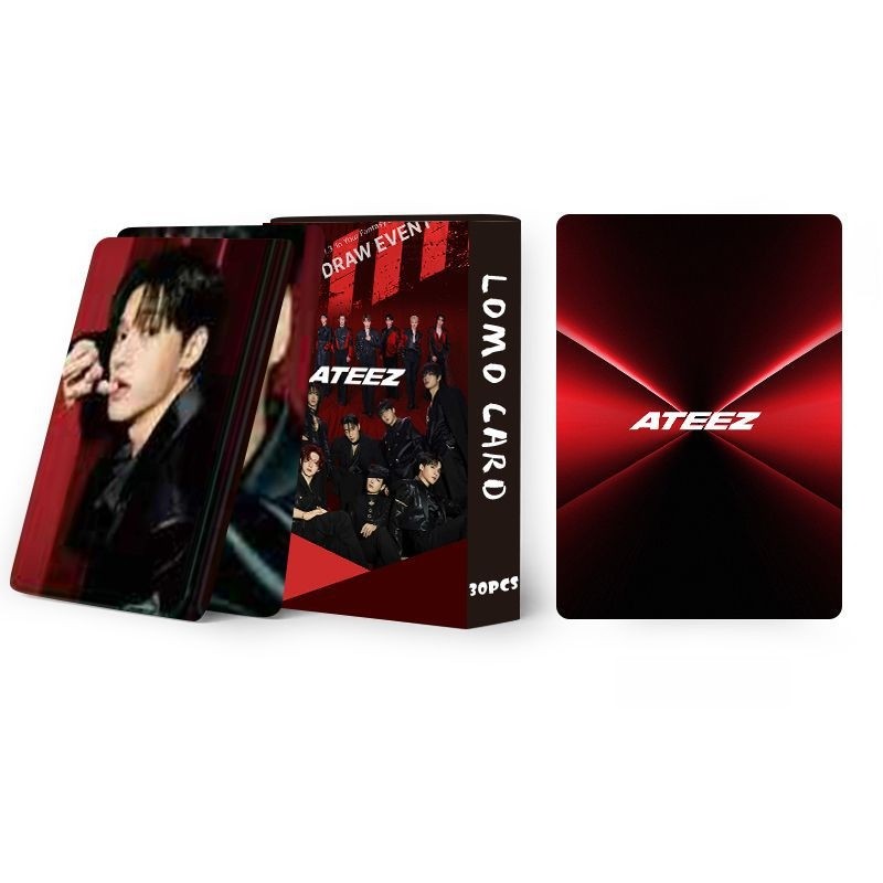 30 ชิ้น ATEEZ ในโลกแฟนตาซี LUCKY DRAW EVENT การ์ด Lomo BP Jump TWICE S.COUPS โปสการ์ด SEVENTEEN NEW_
