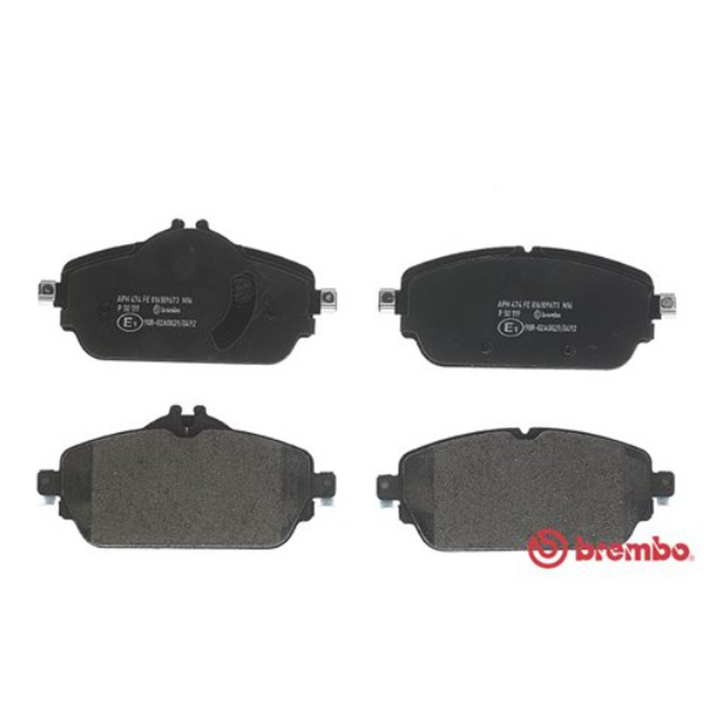 ผ้าดิสเบรคหน้า BENZ C-CLASS W205 C160 C180 C200 C220 2014- E-CLASS W213 E200 E220 GLA X156 GLA200