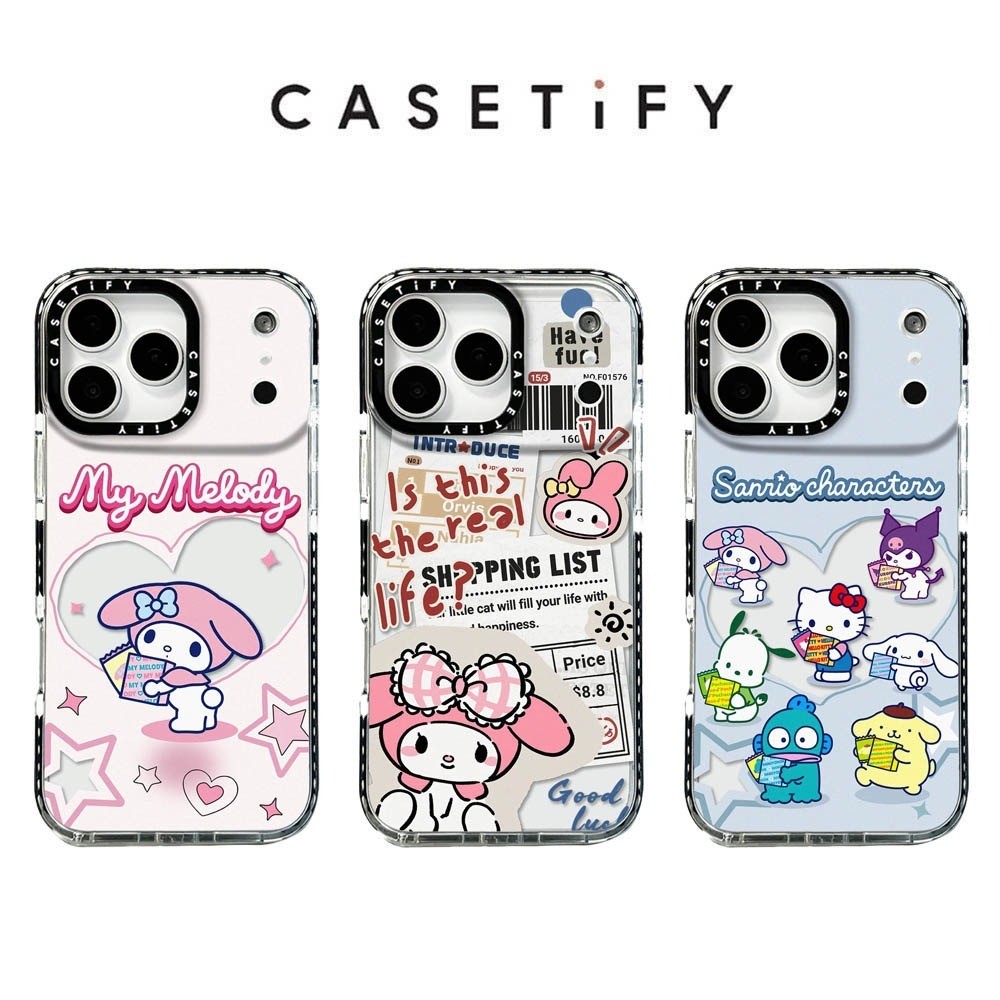 น่ารักมายเมโลดี้เคสโทรศัพท์สําหรับ ไอโฟน 17 มือโปร สูงสุด 17อากาศ 16 15 14 13 12 11 กันกระแทกป้องกันปลอก