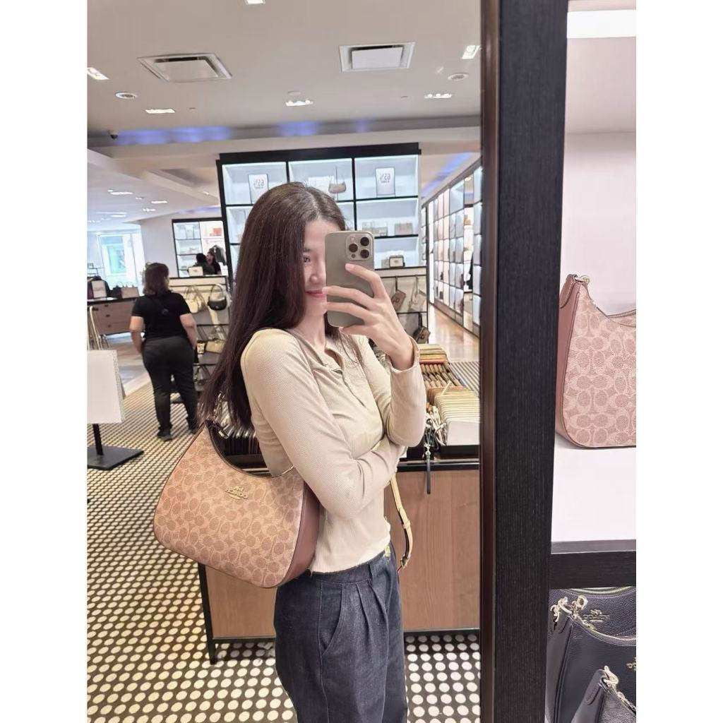 กระเป๋า Messenger สไตล์ One-Shoulder แบบพรีปี้ สำหรับสุภาพสตรี CJ517