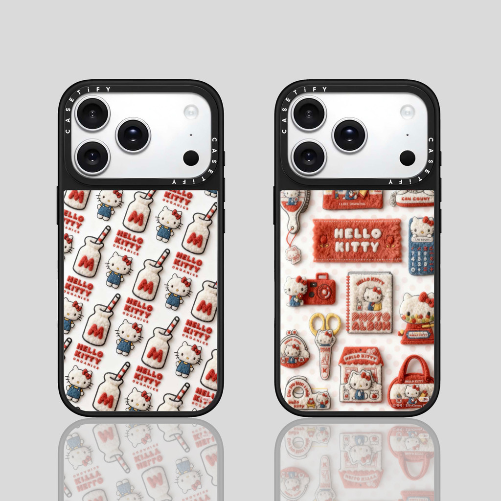Hello Kitty Mirror casetifyเคสโทรศัพท์สําหรับiPhone 17 ProMaxกรณีเข้ากันได้กับiPhone 16 15 14 13 12 