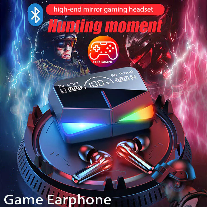 หูฟัง TWS ตลอดทั้งวัน M28: เล่น 30H, บลูทูธ 5.3, เพิ่มการโทรที่ชัดเจน Bass & Crystal