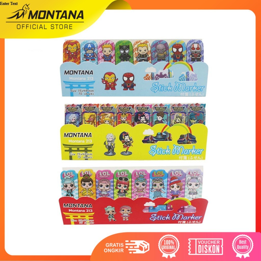 MONTANA Memo Stick / Sticky Note / Montana 213 Sticky Note