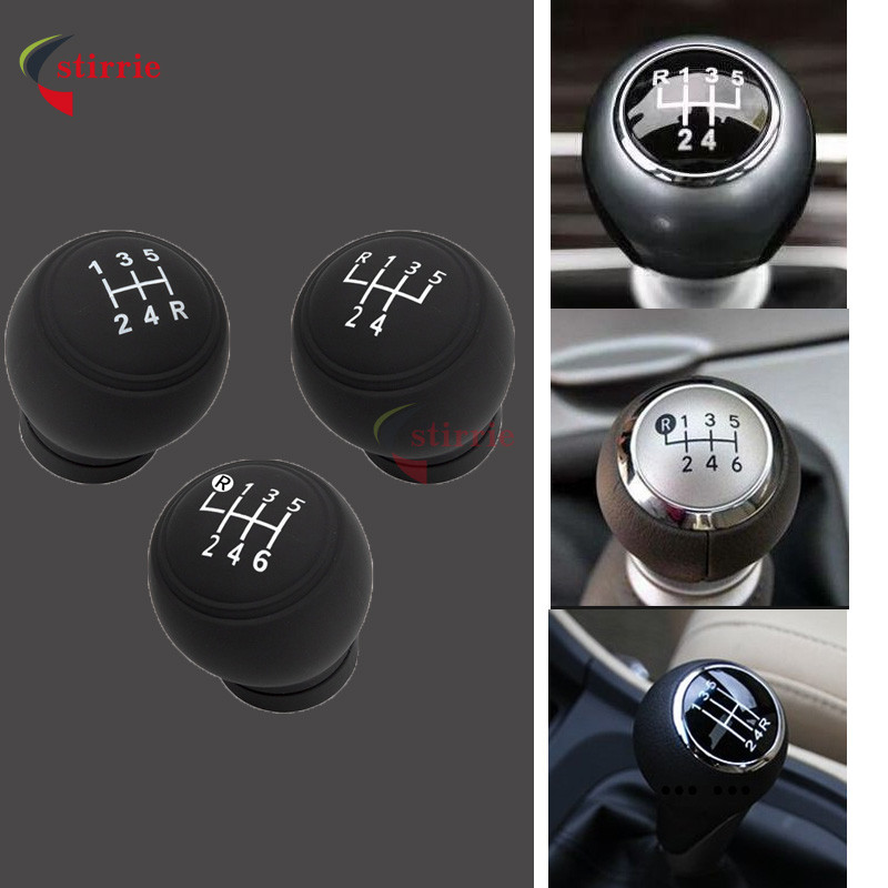 1 ชิ้น Universal Manual รถเบรคมือซิลิโคนหัวเกียร์ Shift Knob Cover 5th/6th เกียร์