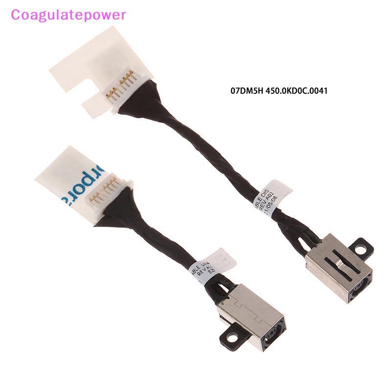 Coa สําหรับ Dell Latitude 3410 3510 E3510 E3410 แล็ปท็อปชาร์จ Flex Cable 07DM5H 0N8R4T DC Power Jack