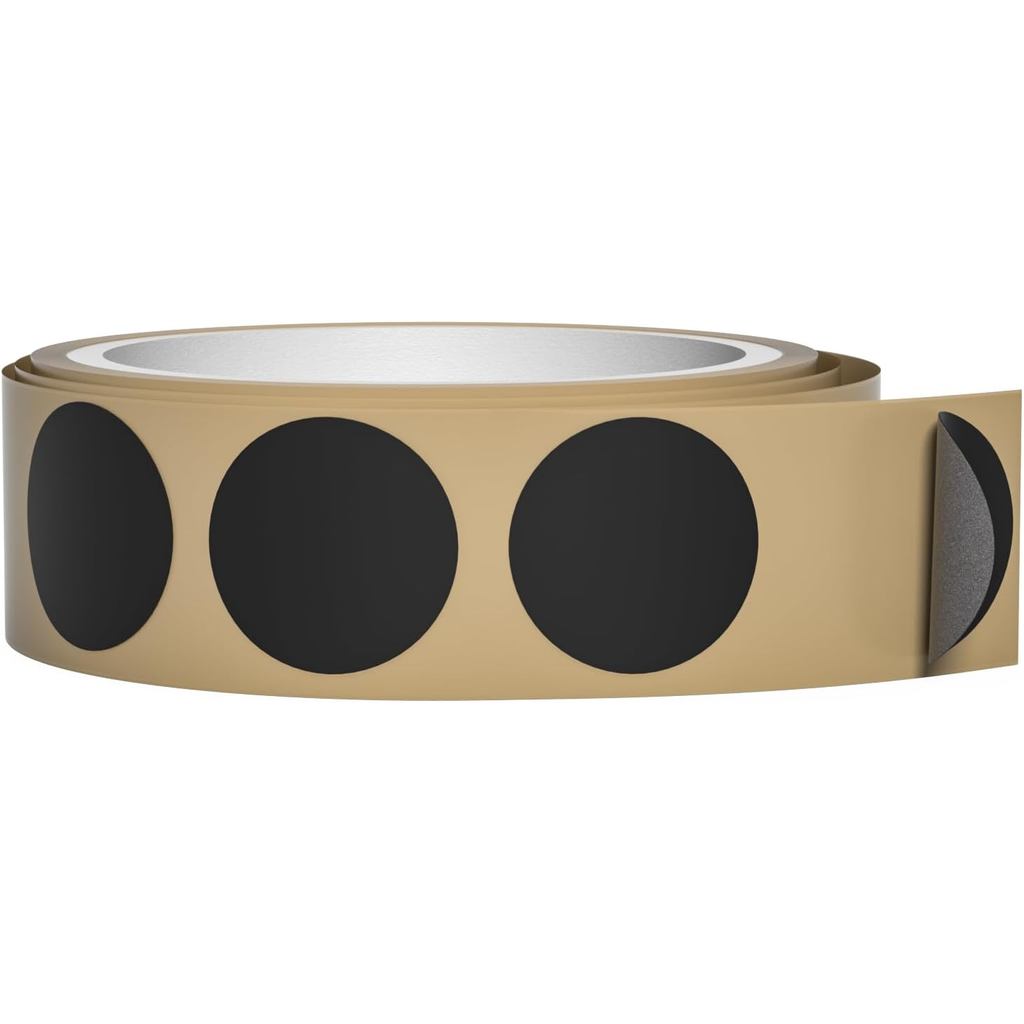 Timeskey NFC 50pcs Ntag215 NFC Tag Anti-Metal Sticker - Black NFC Tags Compatible With Android & iPh