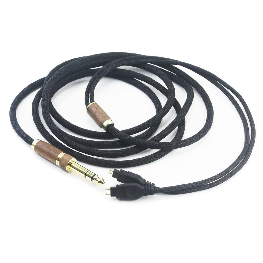 NewFantasia 10ft Replacement Upgrade Audio Cable Compatible with Sennheiser HD650 HD600 HD580 HD660S