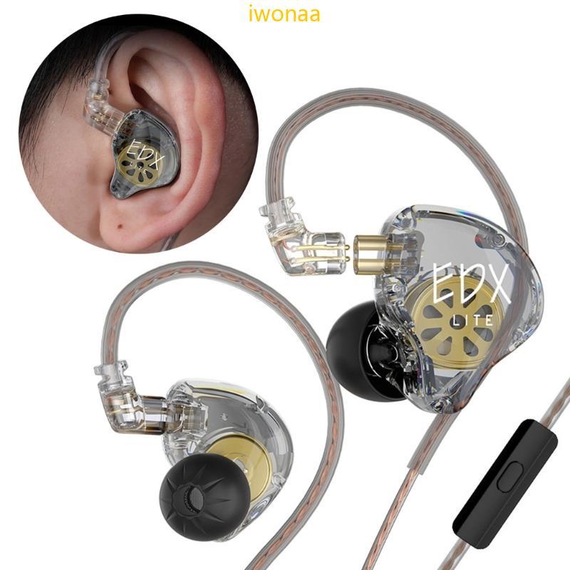 Iwo ชุดหูฟังสําหรับเล่นเกมหูฟังสําหรับ EDX Lite หูฟัง In Ear Monitor