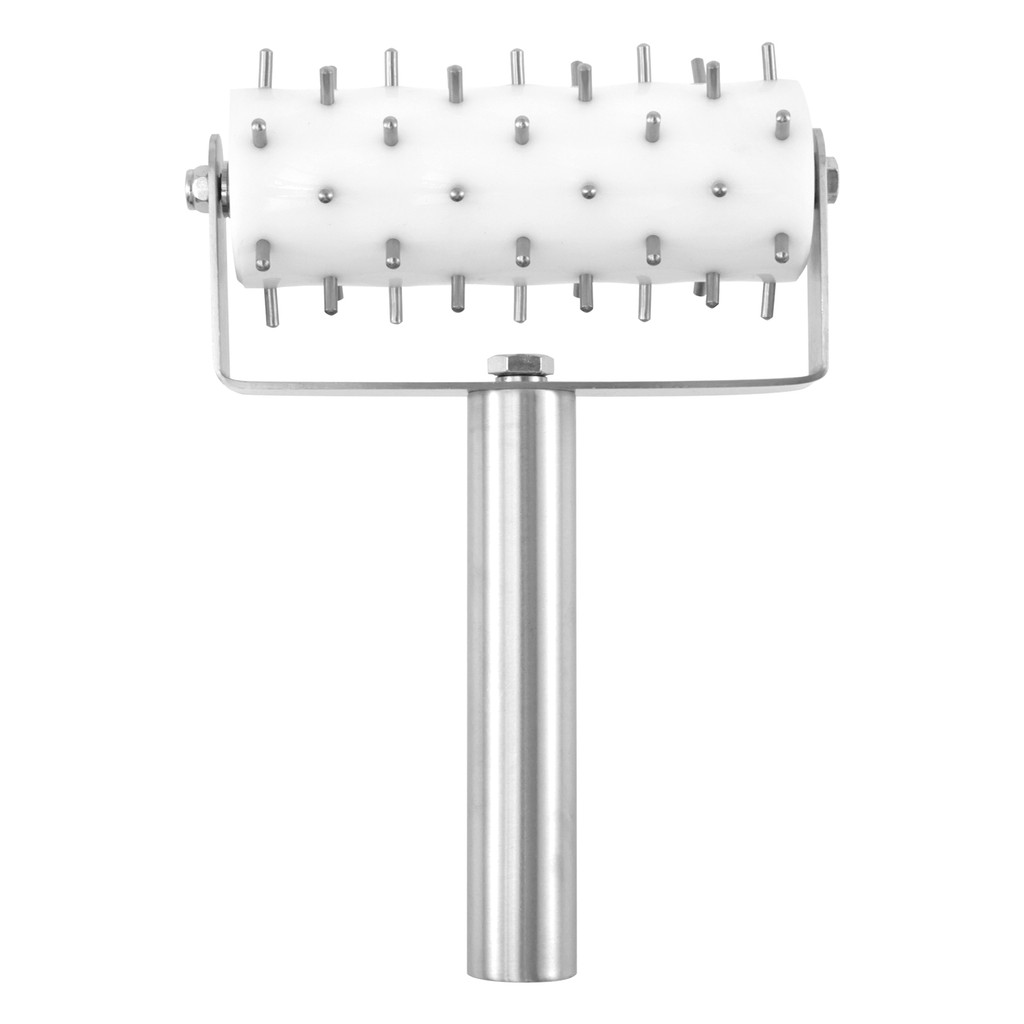 สแตนเลสพิซซ่าแป้ง Docker Professional พิซซ่า Roller Spikes มัลติฟังก์ชั่พิซซ่า Docker สําหรับคุกกี้เ