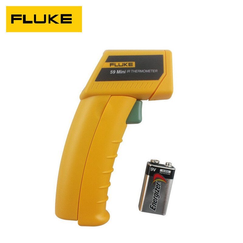 ℃ ฟลุค เทอร์โมมิเตอร์อินฟราเรดแบบมือถือ รุ่น F59E~ 18F59E275 เทอร์โมมิเตอร์ F59FLUKE+ DA7N