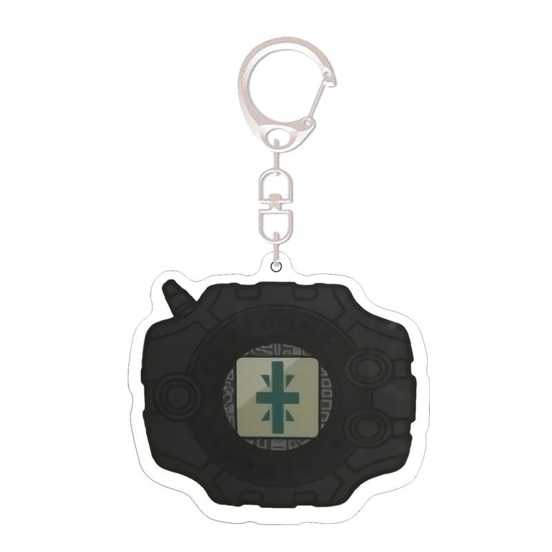 Digimon Divine Plan Animation Merchanting Love Medal Evolution Badge อะคริลิคพวงกุญแจของเล่นจี้ HRGW