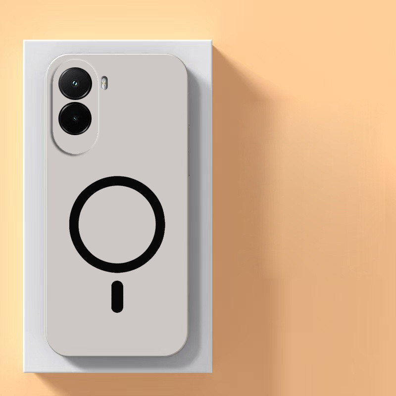 ปลอกสําหรับ Xiaomi POCO M7 4G / POCO M7 Plus 5G Soft LLweight Cover พร้อมสติกเกอร์แม่เหล็ก