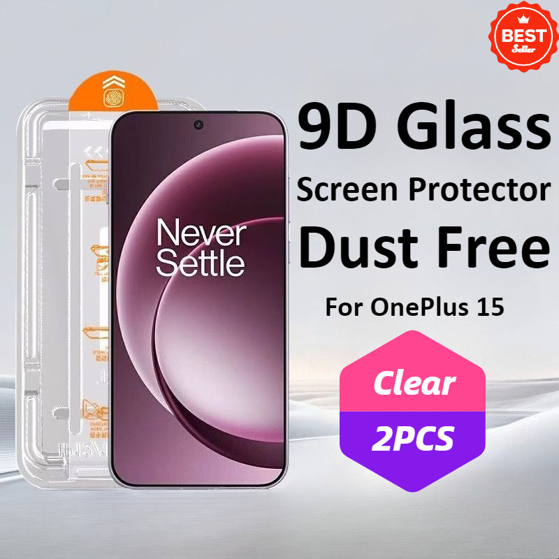 สําหรับ OnePlus 15 13T 13R 13S Nord 5 Ace 6 5 Pro Ultra ปราศจากฝุ่นกระจกนิรภัยสําหรับ oneplus15 13t 