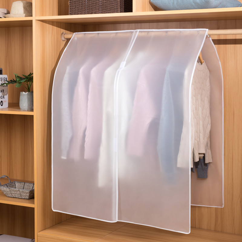 ถุงคลุมเสื้อผ้า PEVA ถุงคลุมเสื้อผ้า สะดวกสำหรับบ้าน ถุงกระเป๋าคลุมเสื้อผ้า ป้องกันเสื้อผ้าไม่ให้เสื่อมสภาพ - รูปที่ 3