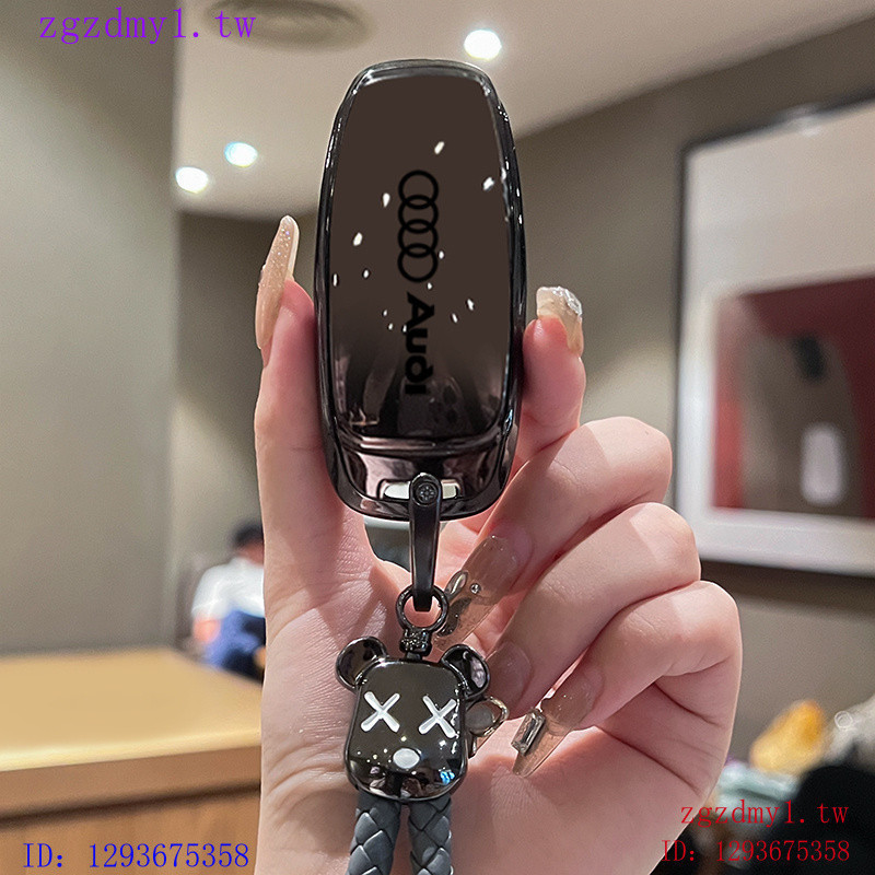 QJ9O Audi Audia6l ฝาครอบกุญแจ a7l รถ a8 เปลือก q7 หัวเข็มขัด a3l ผู้ชาย q4etron High-End q6 High-End