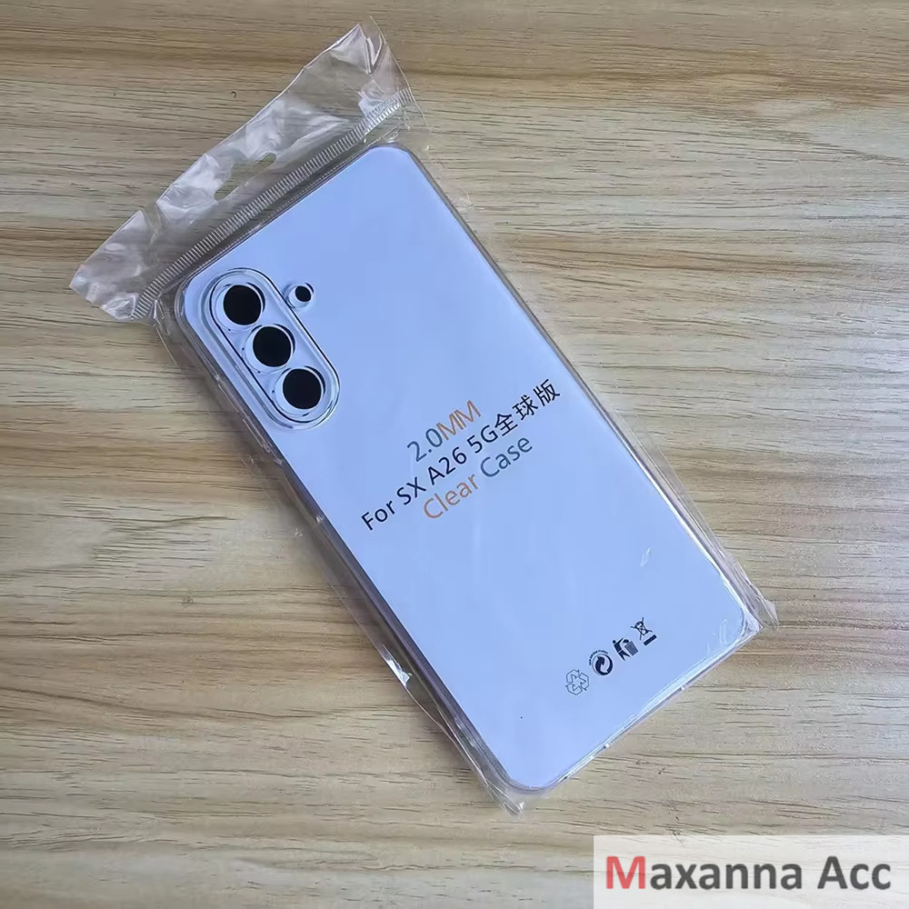 [MAXNA] TPU 2.00 MM Clear Case Samsung A26 5G / Clear Case Samsung A26 5G
