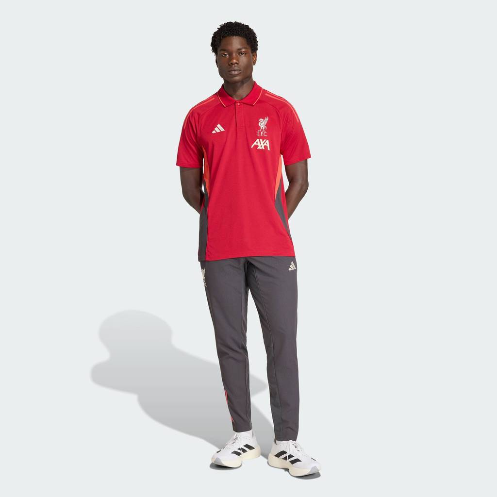 adidas ฟุตบอล เสื้อโปโล Liverpool FC Tiro 25 Competition ผู้ชาย สีแดง KB1453 - รูปที่ 5