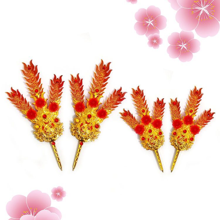 New Product#Home Use Chaoshan Worship God Buddha God of Wealth God of Heaven Plug-in Lighted Golden 