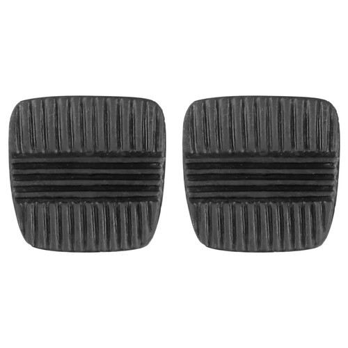 2Pcs Car Brake Clutch Pedal Pads Cover Black 49751-NI010 For Nissan MQ GQ