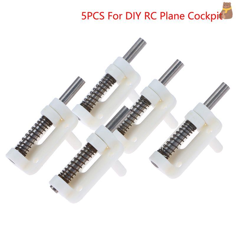 [TA] 5 pcs Canopy Lock สําหรับ DIY RC เครื่องบิน Cockpit Hatch ประตูคงที่ล็อค Hatch ฝาครอบเครื่องบิน