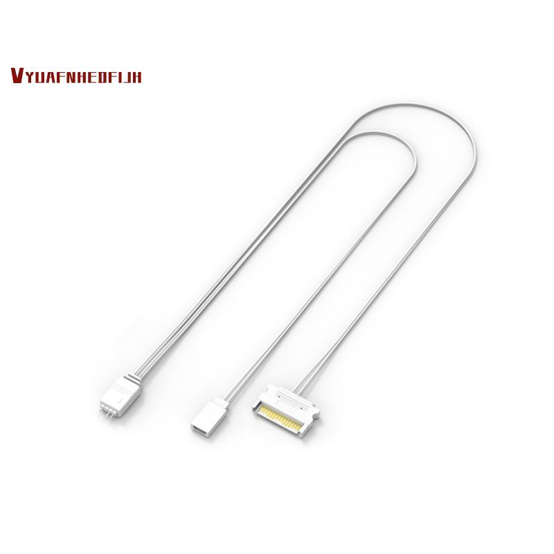 To ARGB Lighting Power Adapter Cable คอมพิวเตอร์ ARGB Controller to ARGB Reset Power Cable PC Manual