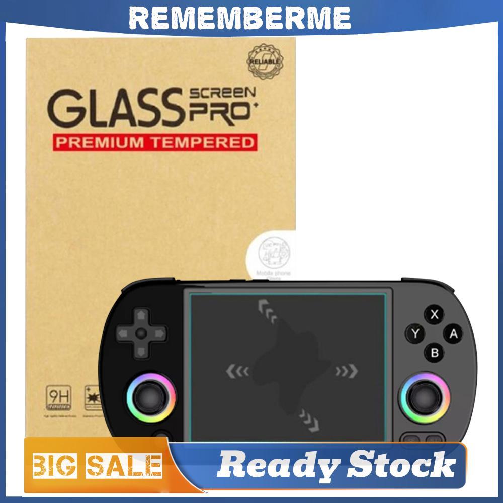 HD กระจกนิรภัยป้องกันหน้าจอ 9H ความแข็ง Anti-Scrach สําหรับ Anbernic RG40XX H