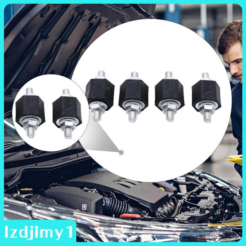 [Lzdjlmy1] 4 ชิ้นยางติดอะไหล่โช้คอัพที่ทนทานเปลี่ยน M6 ด้าย Intercooler สําหรับ VW T4 N191201256 191